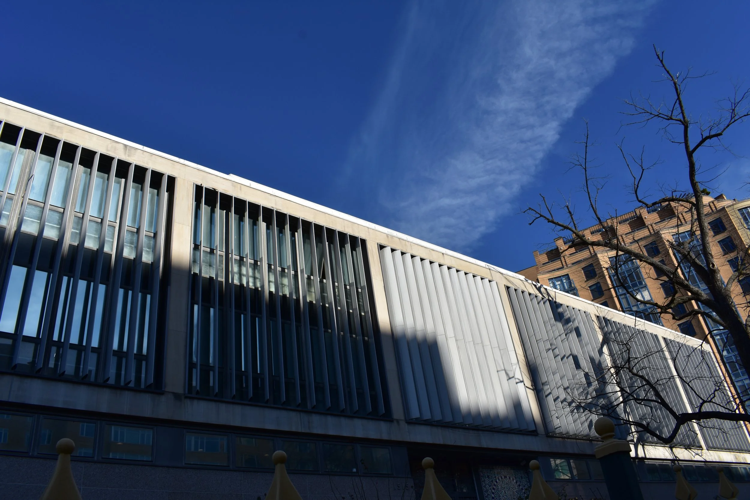The louvres of the Embassy of Tunisia once moved in sync with the sun. Photo by Diplomatica Global Media.